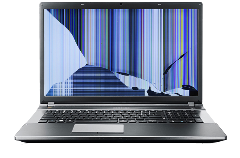 damaged cracked laptop screen repair medway